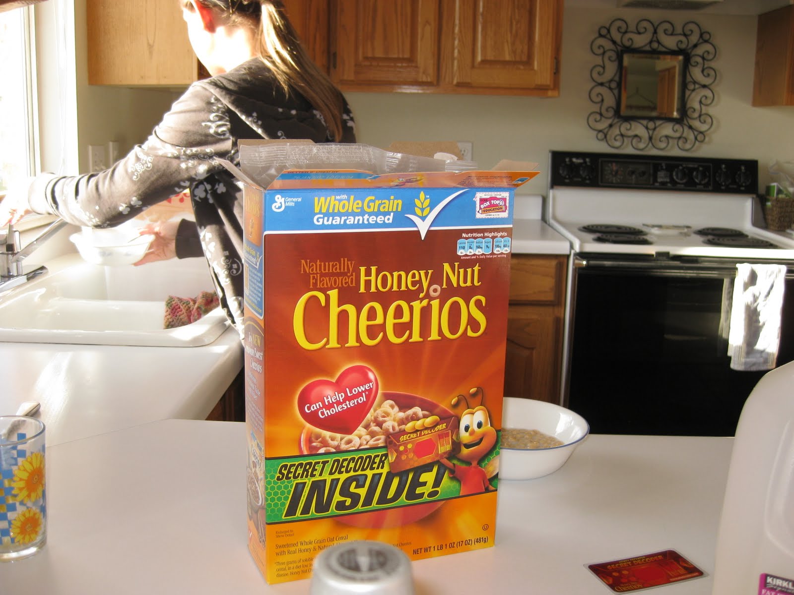 Mission and beyond How do YOU eat Honey Nut Cheerios?