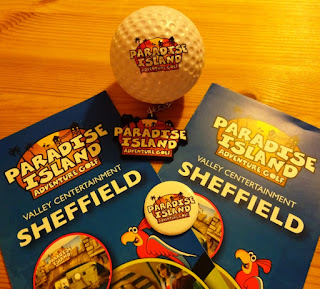 Paradise Island Adventure Golf course at Valley Centertainment in Sheffield