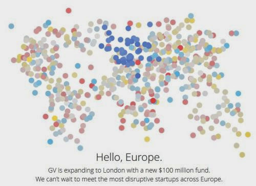 相中歐洲新創潛力，Google Ventures專設1億美元創投基金