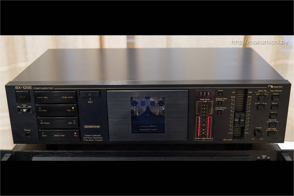 Vintage Audio Nakamichi BX125E 2 Head Cassette Deck