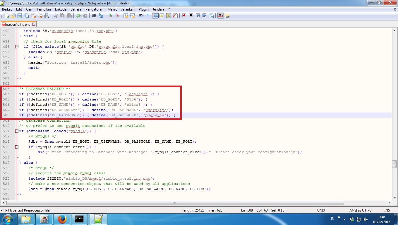 Define host. Define host. Define host. Define host. Database hostname * wordpress.