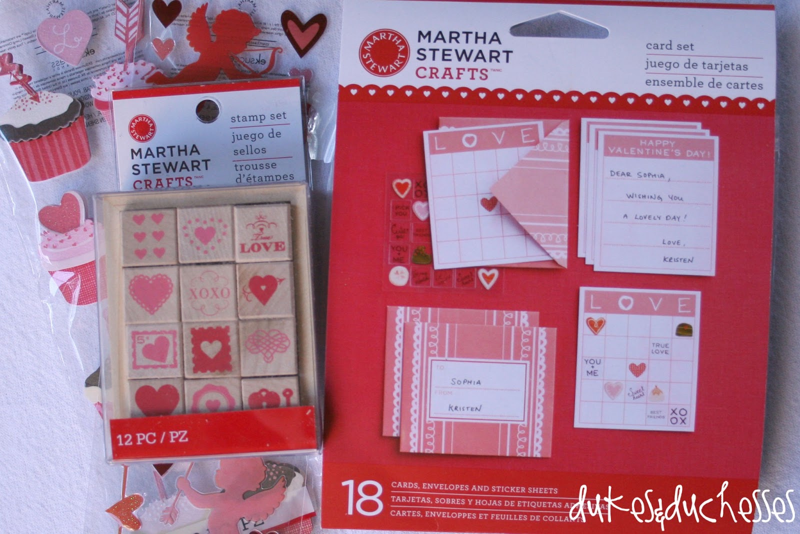 Making Valentine's Day Cards {Martha Stewart Crafts} - Dukes and Duchesses