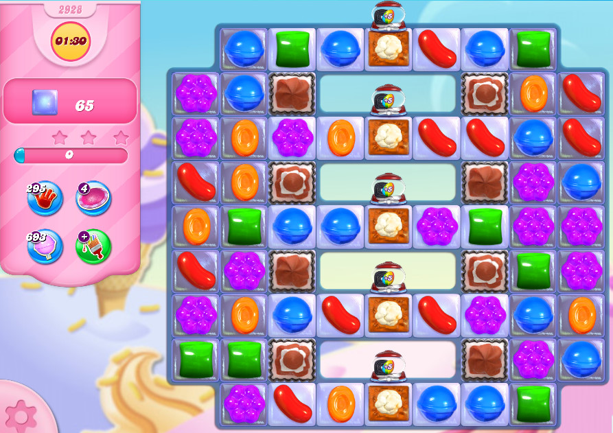 Candy Crush Saga level 2928 Candy Crush Saga level 2928