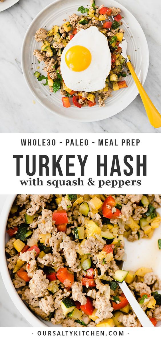 Ground Turkey Hash GlutenFree, Paleo And Whole30 (VIDEO) Anisa