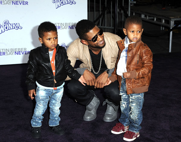 Georgia Family Law: Usher wins custody of sons.(04)