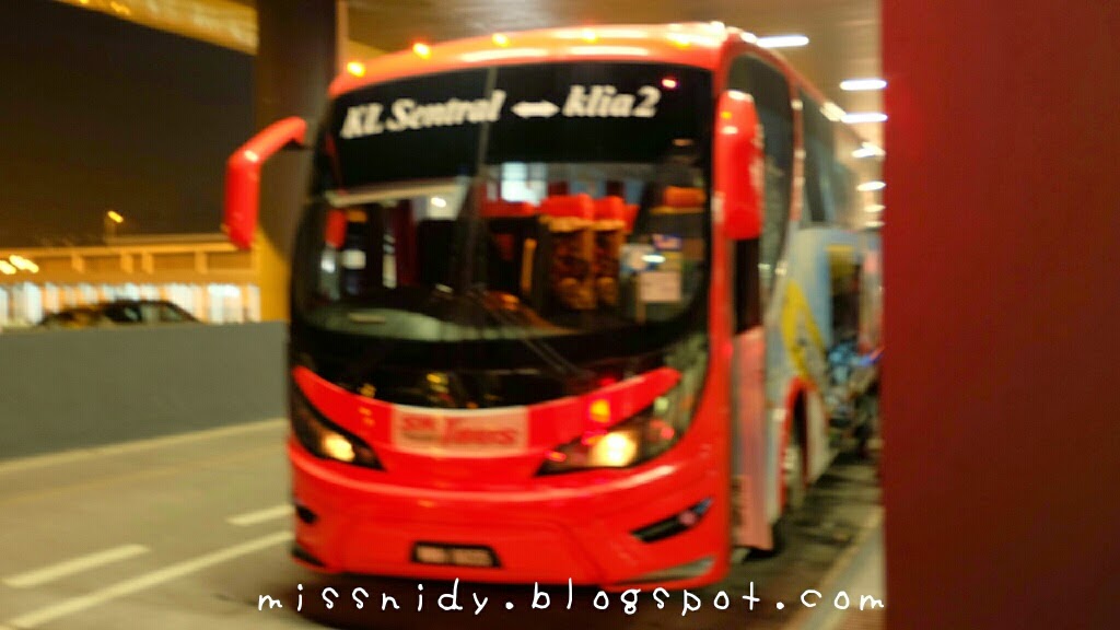 bus express dari kl sentral ke bandara klia 2