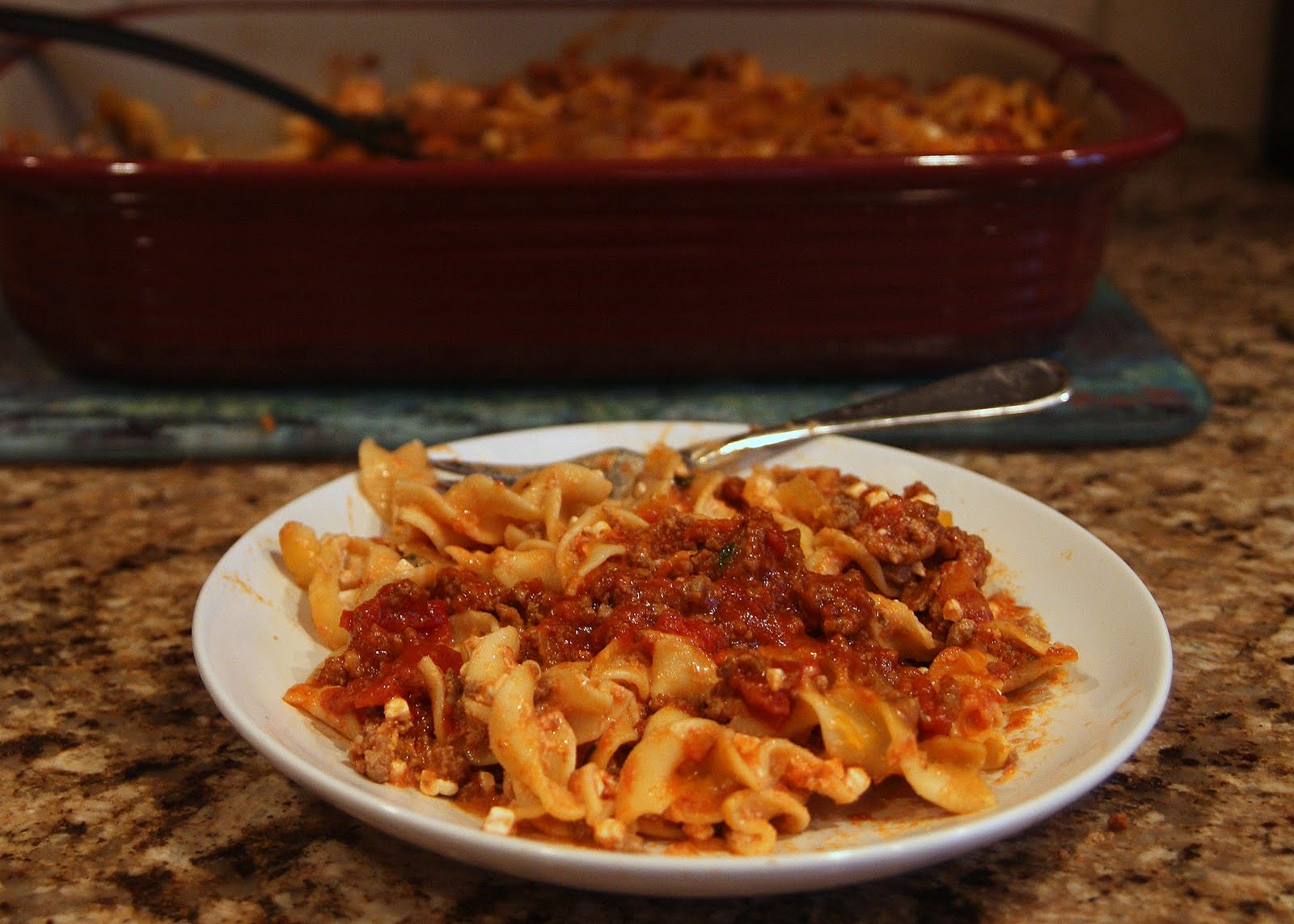 Lauren's Kitchen Sour Cream Noodle Bake