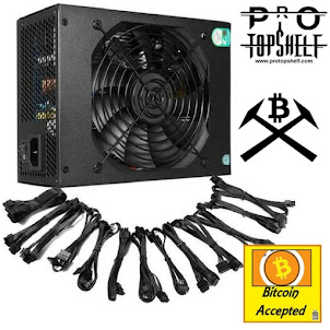 Bitcoin Miners Power Supply support 6 graphics Card 6 GPU Ethereum Miner