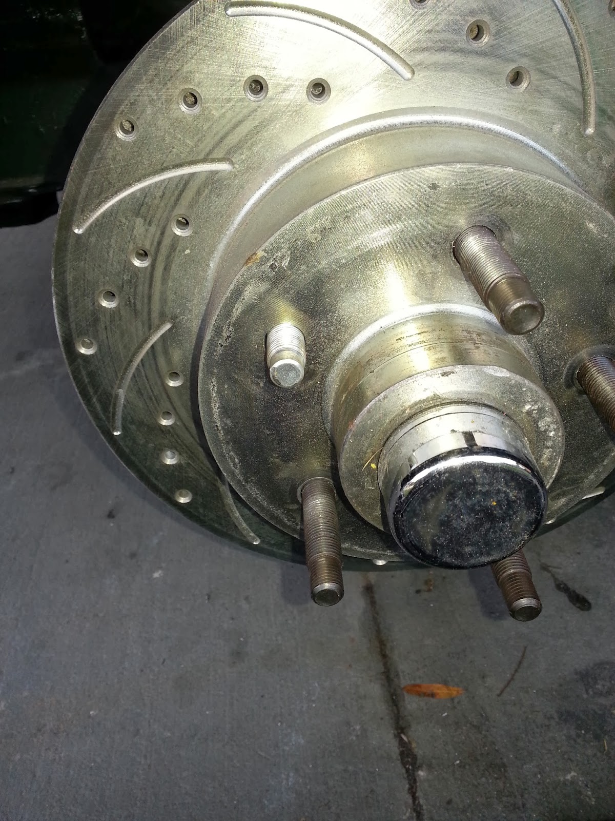 CSC Motors How To Replacing A Wheel Stud (with out a stud tool)