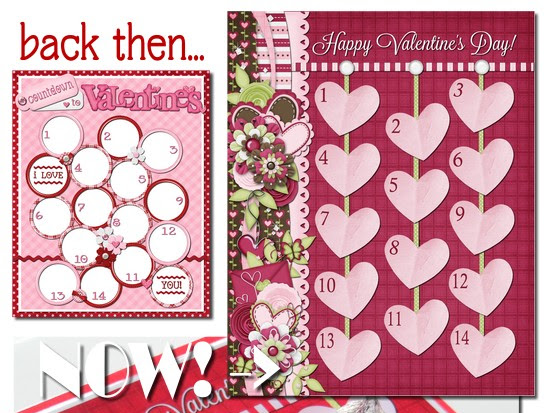 Out with the old... In with the New: VALENTINE COUNTDOWN