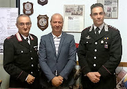 Visita ufficiale alla sezione del nuovo Comandante - Capitano Antonio Stanizzi. Ottobre 2015.