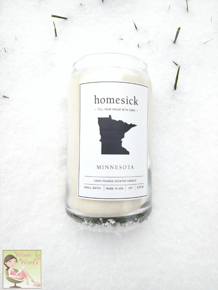 Woven by Words Homesick Candle Minnesota It's Your Love Giveaway Hop