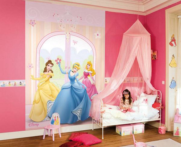 Kamar Tidur Cantik dan Mempesona Untuk Anak Perempuan