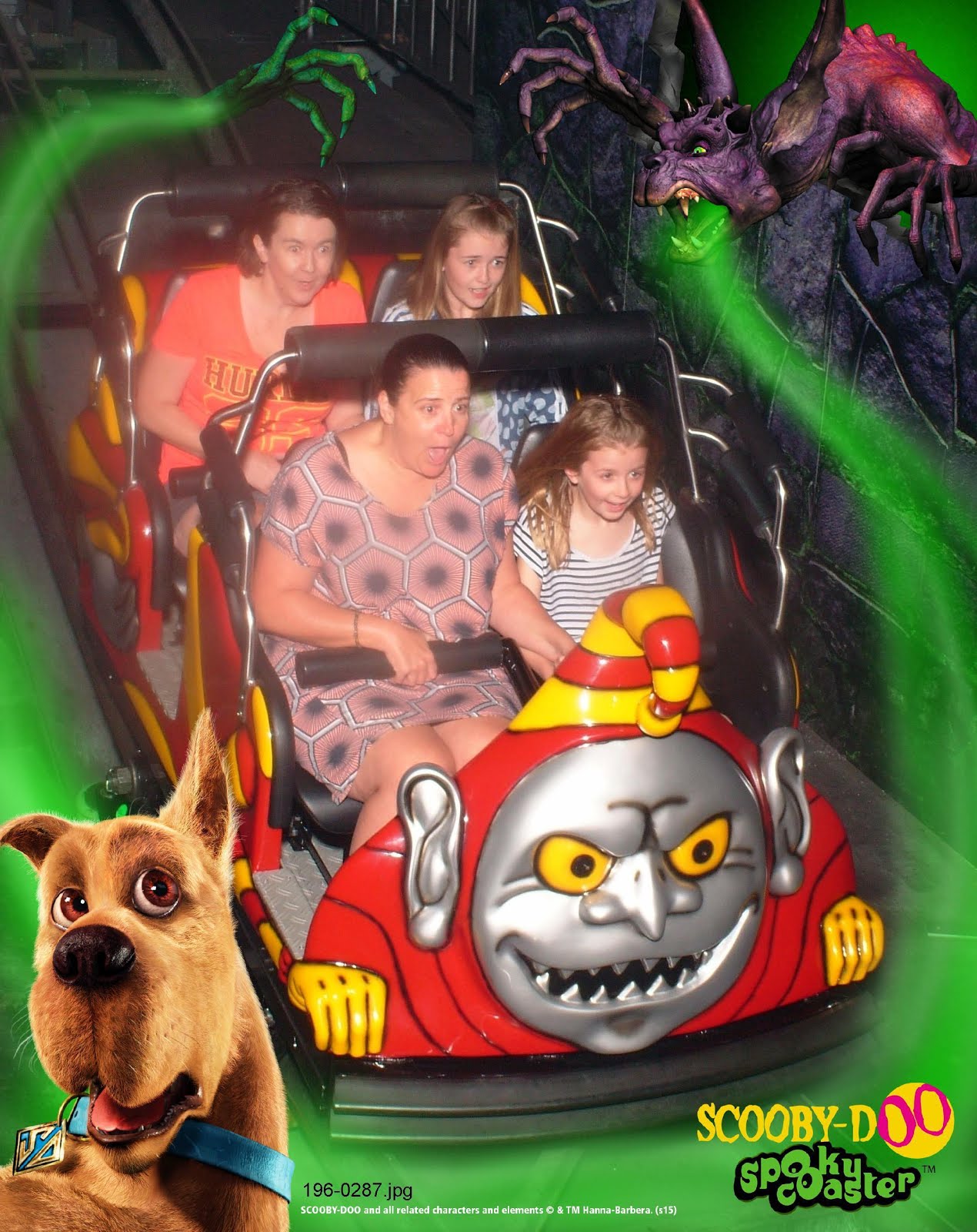 Scooby doo scoky coaster