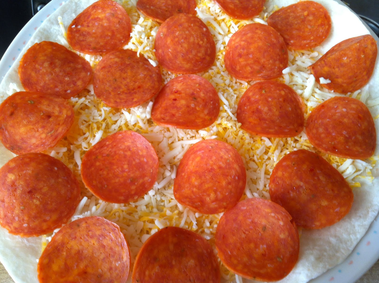 Spryte's Place Hot Dog Pepperoni Pizzadilla