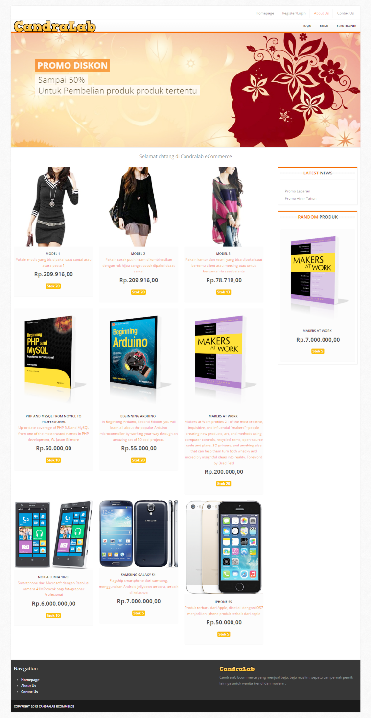 Download Source Code Toko Online Berbasis PHP Gratis Download Source Code Toko Online Berbasis PHP Gratis