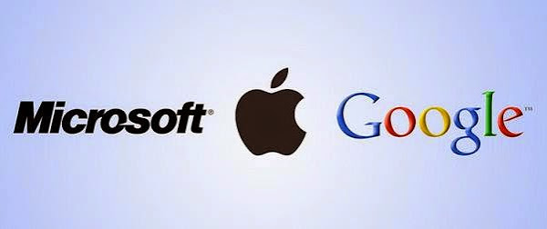 蘋果、微軟、Google的優點和弱點是什麼？