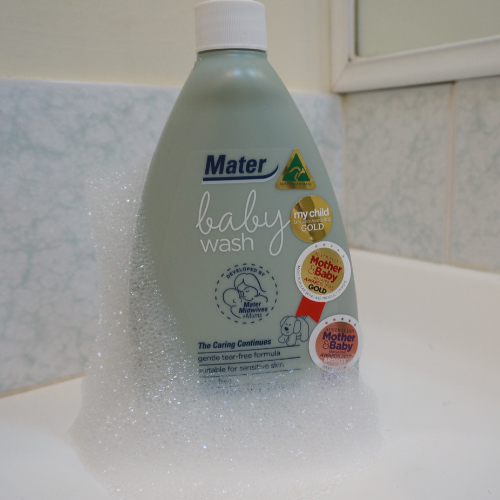 Mater Baby Wash product review | awayfromblue