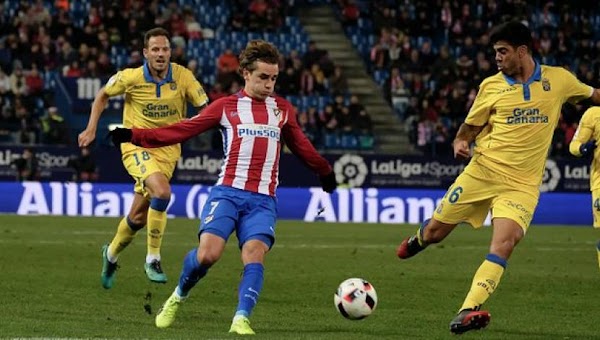 El Atlético golea a Las Palmas (0-5)