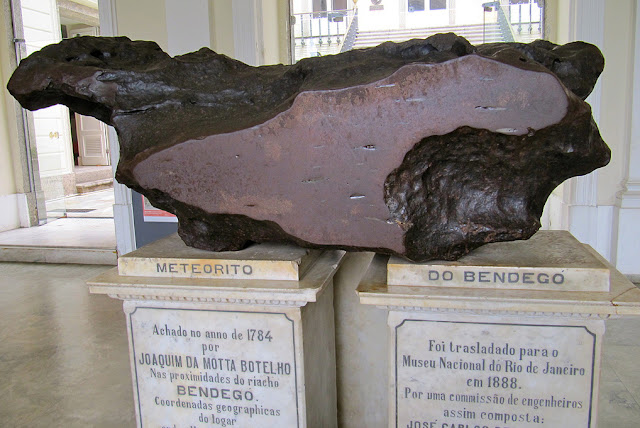 Meteorito de Bendegó - Museu Nacional do rio de Janeiro - Gaturamo Observatório Astronômico