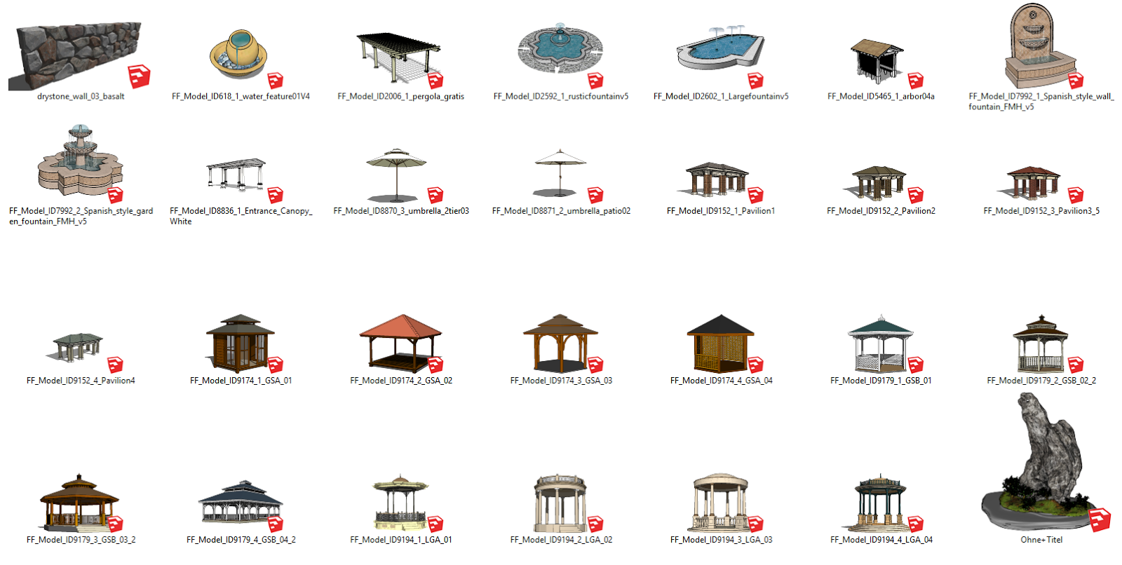 sketchup library sketchup library
