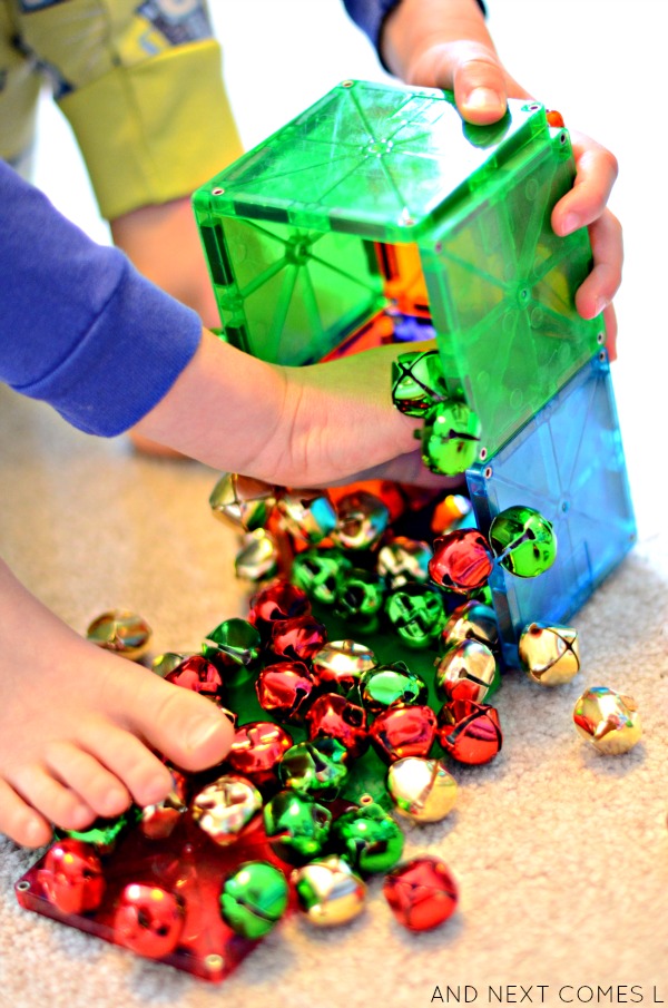 Christmas science for toddlers and preschoolers