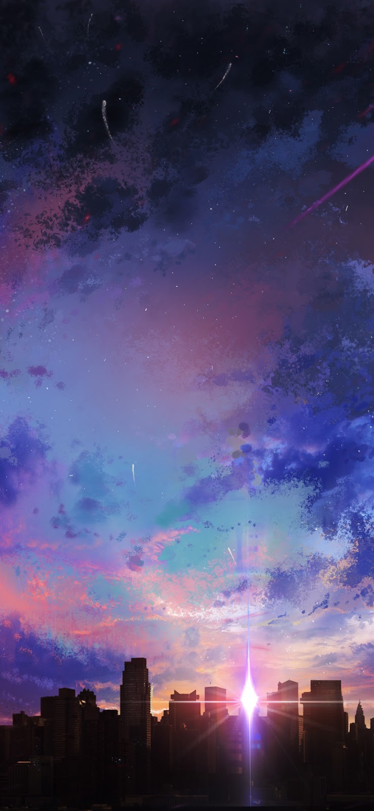 Anime Sunset Variant (iPhone X)