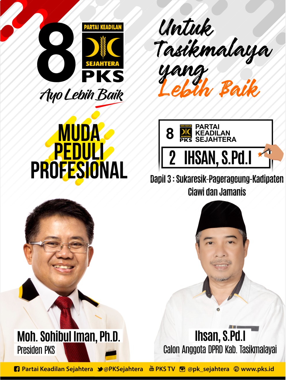 Download Contoh Desain Alat Peraga Kampanye Caleg Format CDR KARYAKU