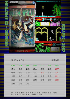 Microuniversos.net: Calendario pantallas versión Spectrum