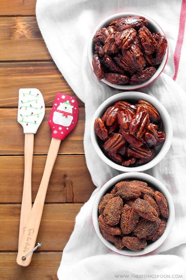 Stovetop Candied Pecans with Maple Syrup (Gluten-Free)