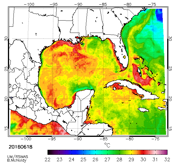 Tropical Atlantic Update Tropical disturbance brewing in southern Gulf