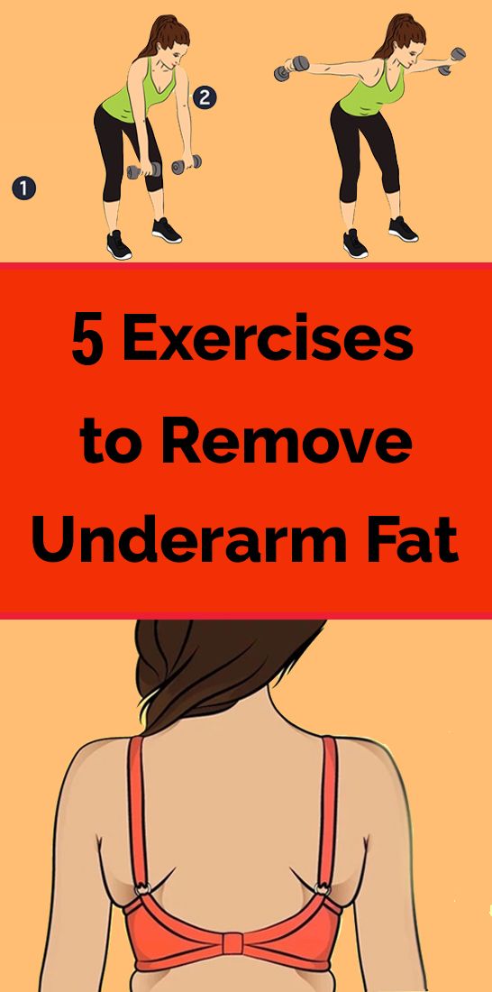 5 Exercises to Remove Underarm Fat and Breast Side Fat natural
