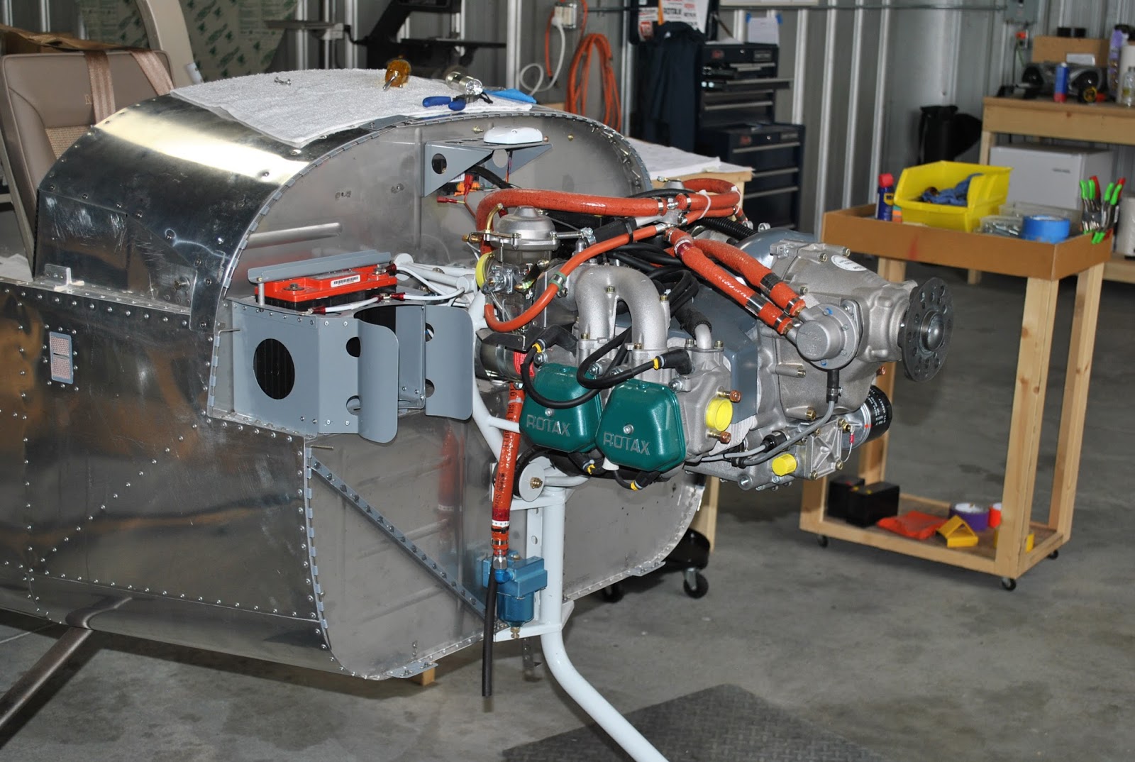 RV12 Builder in Sandy, UT Start Installation of Propeller