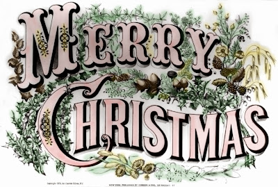 Currier and Ives Merry Christmas