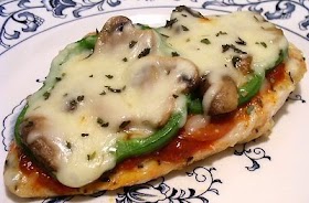 LOW CARB PIZZA CHICKEN
