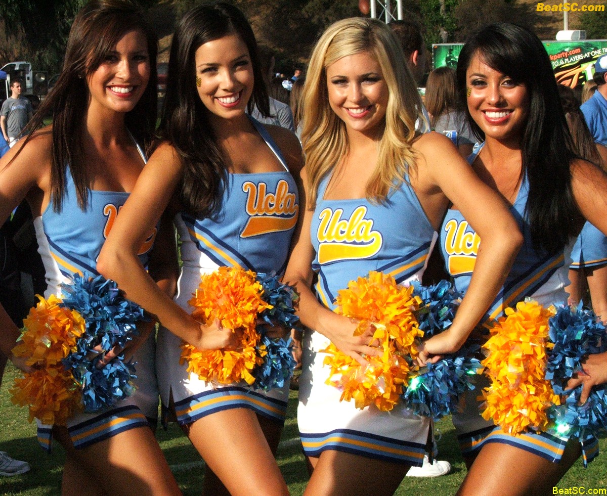 The UCLA Cheerleaders Are An Institution STORIES WALL LIFESTYLE