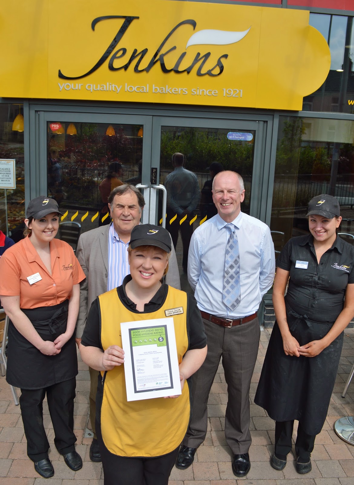 5-Star food hygiene achievement for the Jenkins Bakery! photo