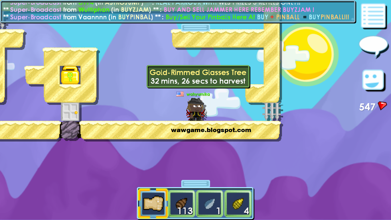 Growtopia Fashion Cara Membuat Goldrimmed Glasses di