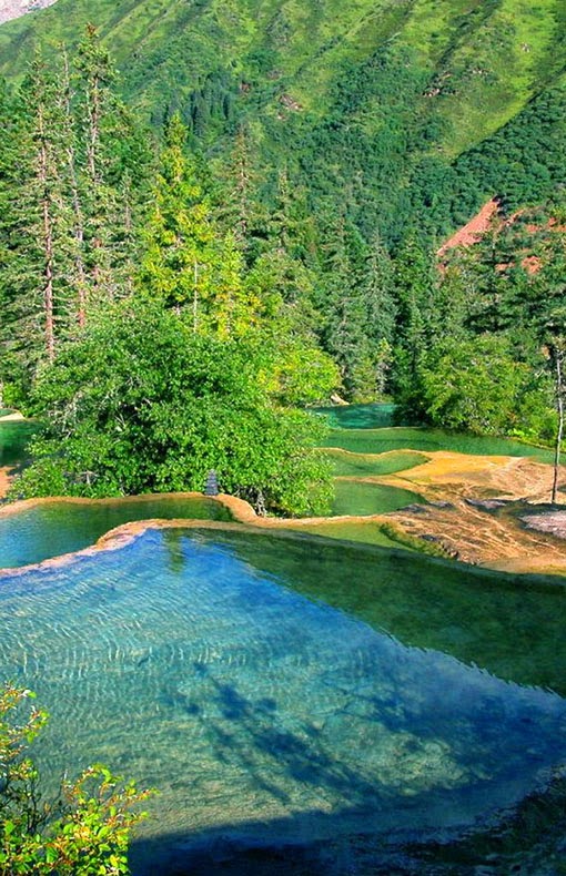 Huanglong Pools, China