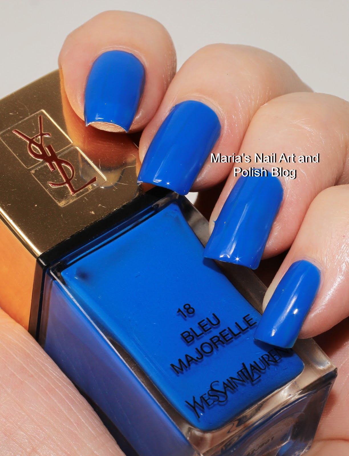 Ysl Bleu Majorelle Nail Polish 2025