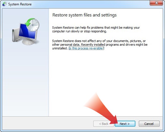 Cara Restore Windows 7 dengan Fitur System Restore