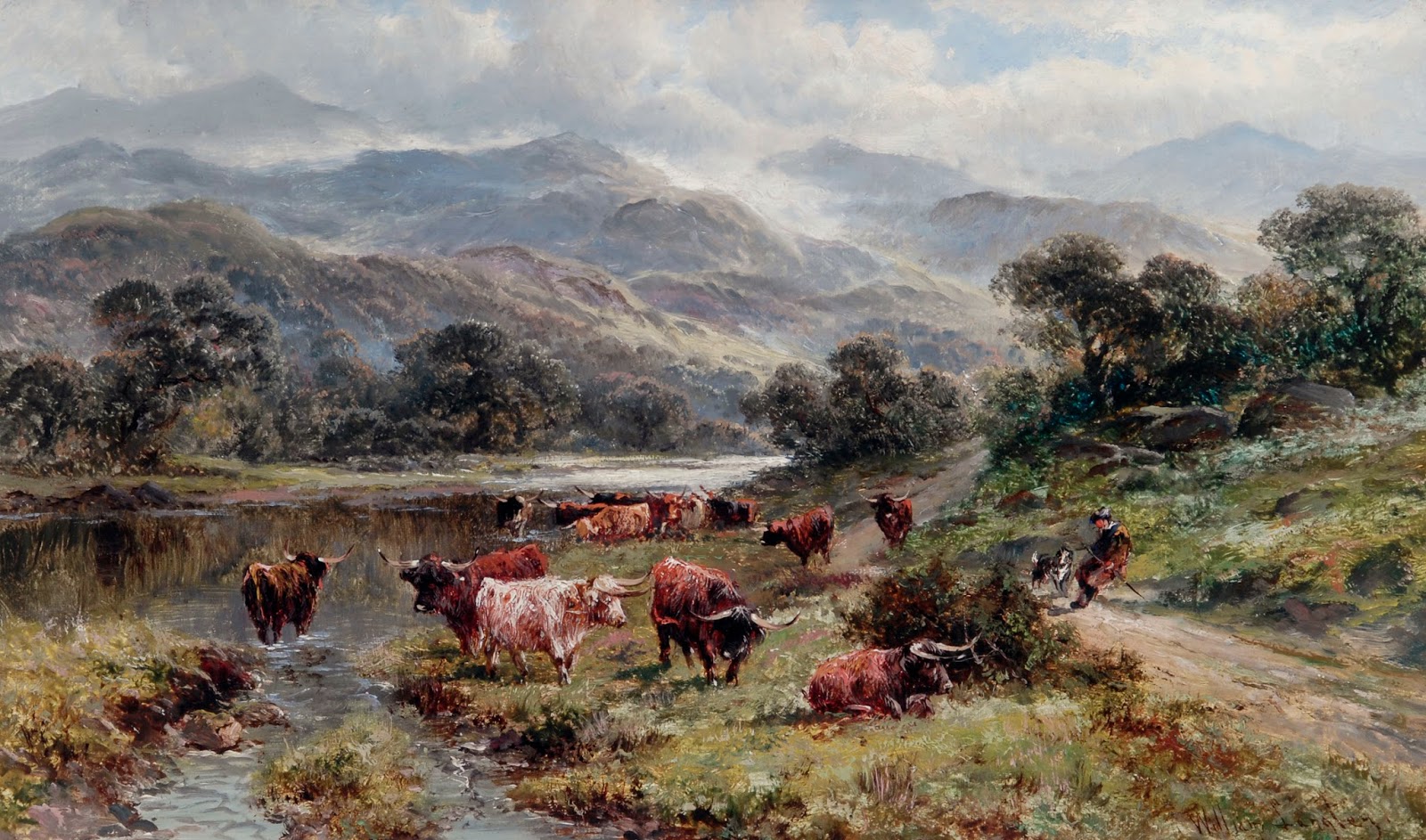 Victorian British Painting William Langley