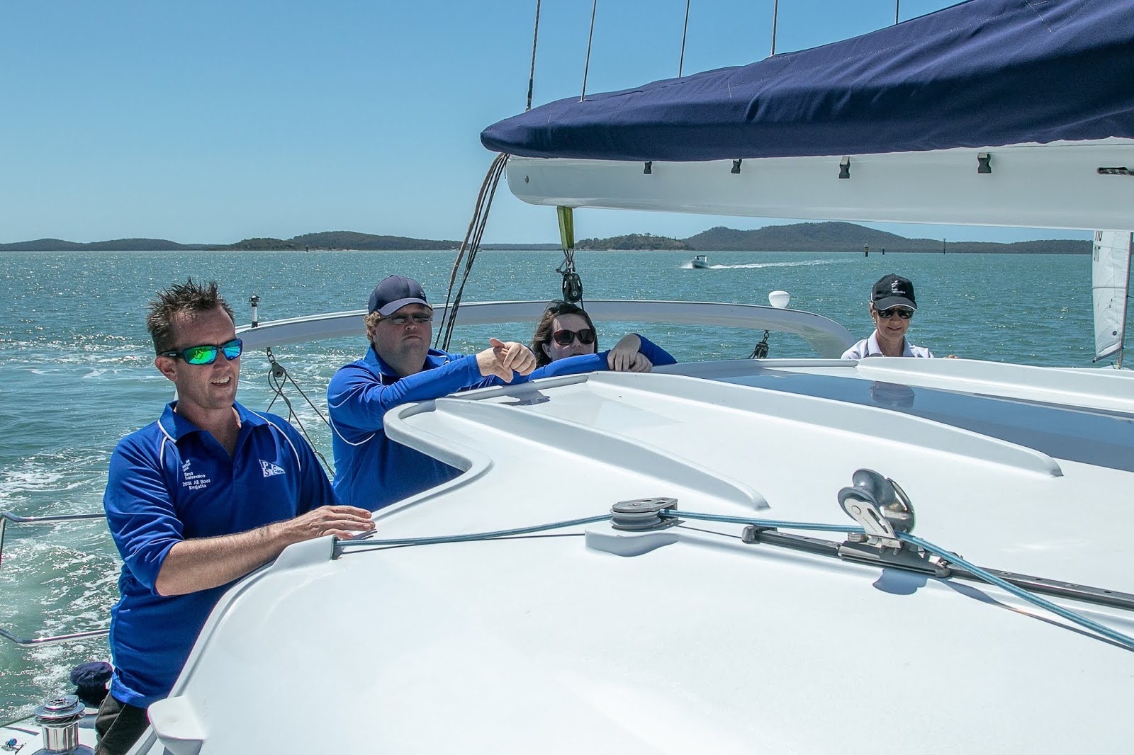 Sailing at the Port Curtis Sailing Club, Gladstone, Queensland Smit