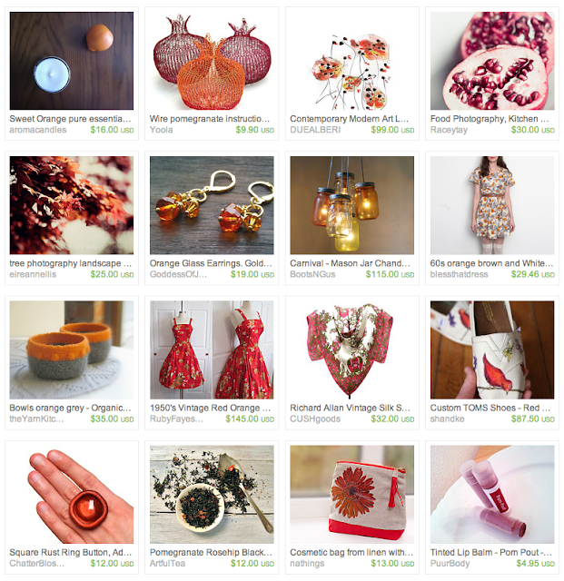 red fruity items and gifts