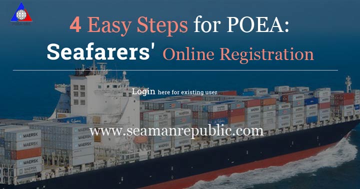 4 Easy Steps for POEA: Seafarers' Online Registration