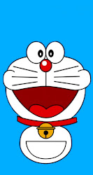Background Design Doraemon Black Background 1