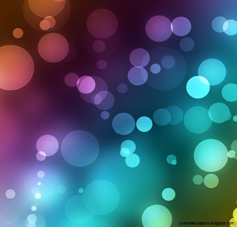 Wallpaper Abstract Circles Patterns Bokeh Color Abstraction