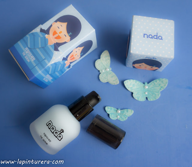 Serum hidratante NADA (Cosmética Coreana) - Opinión 05 serum packaging