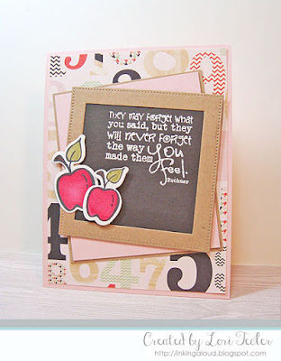 Teachers Count card-designed by Lori Tecler/Inking Aloud-stamps from Verve Stamps