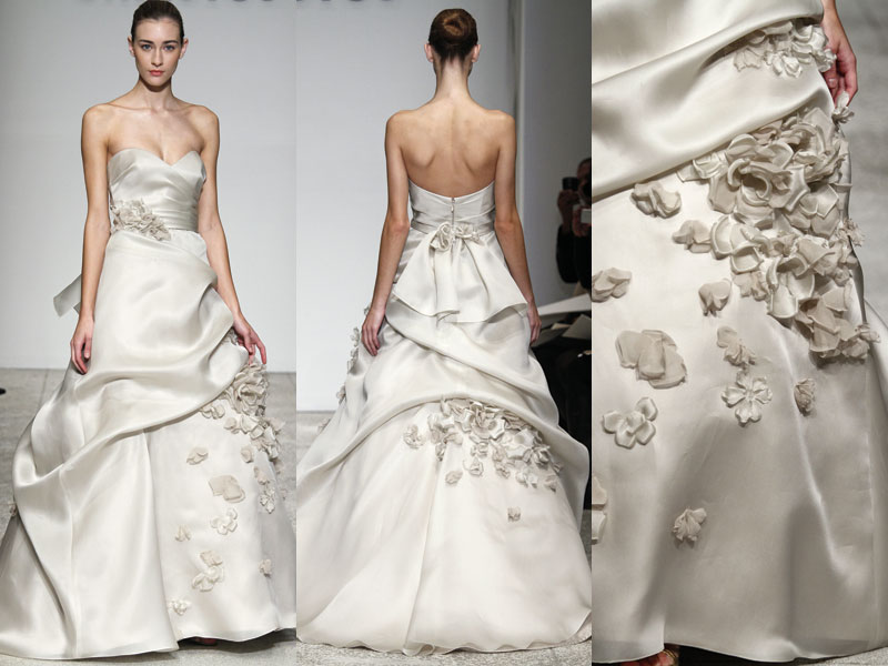 dress gaun pengantin vintage